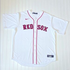 Nike Boston Red Sox MLB genuine merchandise Baseball Jersey sz L